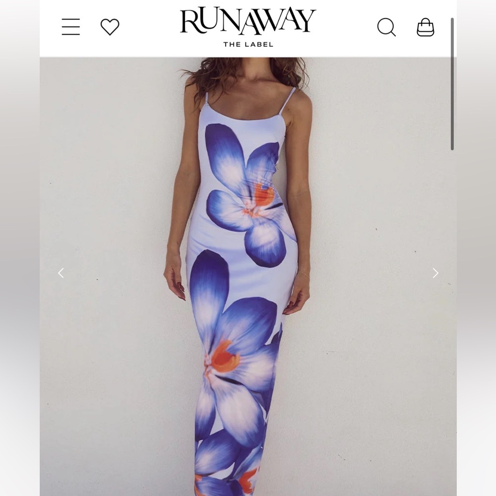 NWT Runaway the Label Deia MIDI Dress